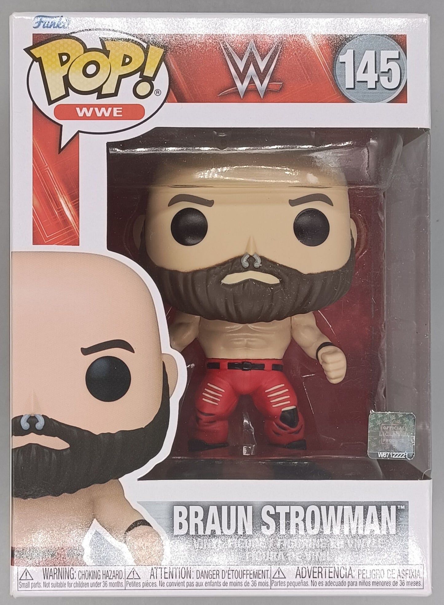 145 Braun Strowman - WWE New Funko POP