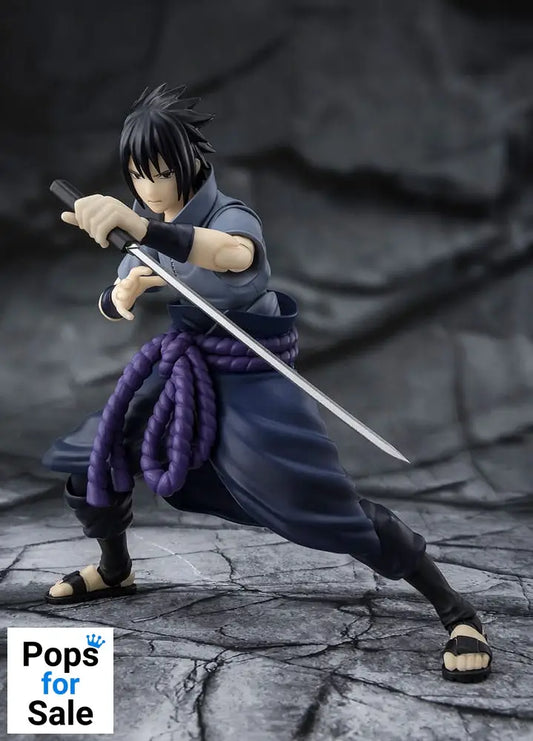 Naruto S.H.Figuarts Action Figure Sasuke Uchiha Solitary Shinobi 15 cm