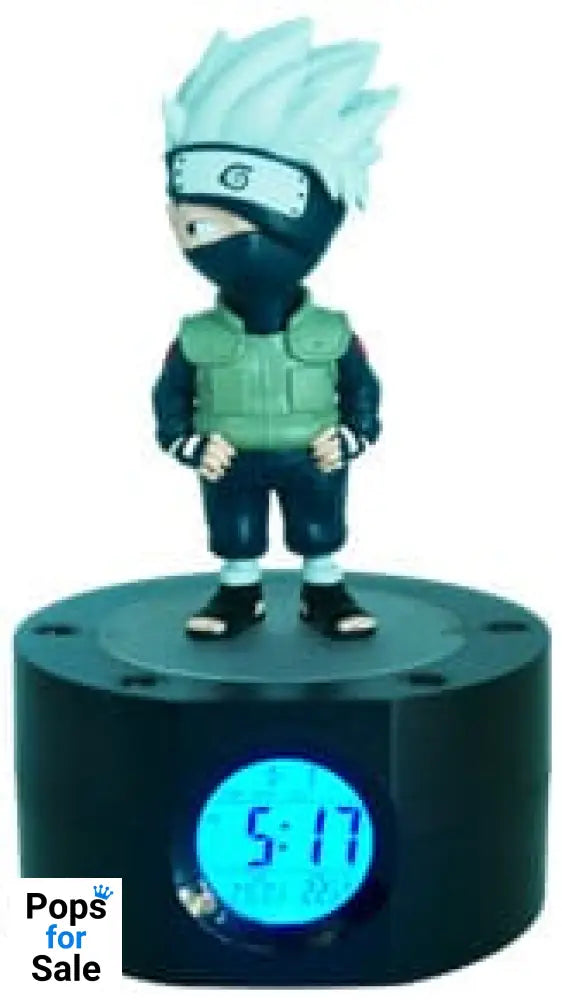 Naruto Shippuden Alarm Clock with Light Kakashi 18 cm Clocks & Watches