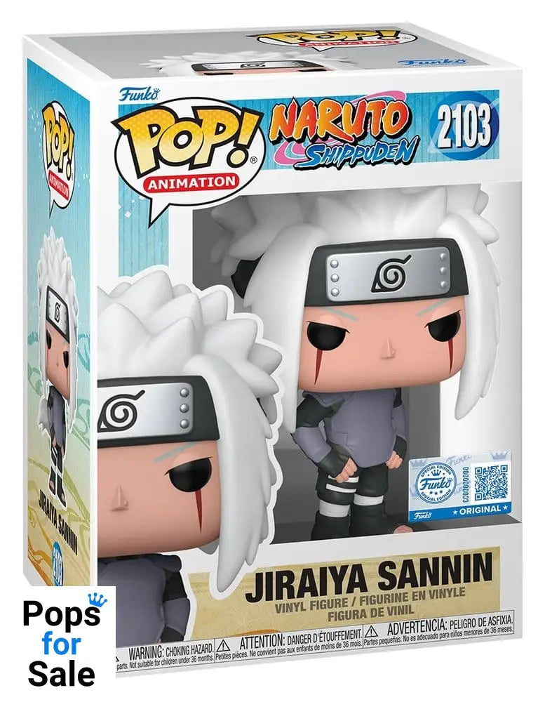 Naruto Shippuden POP! Animation Vinyl Figure Jiraiya Sannin 9 cm