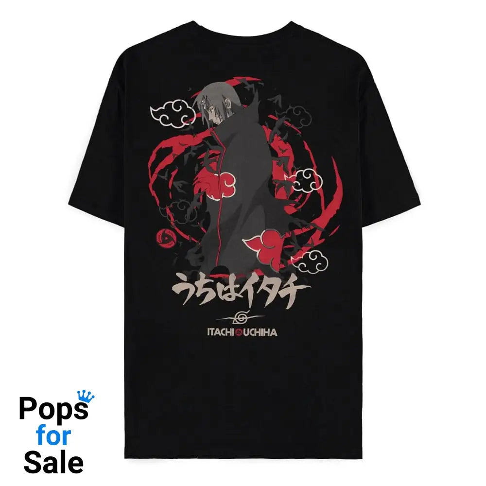 Naruto Shippuden T-Shirt Itachi Uchiha Size S
