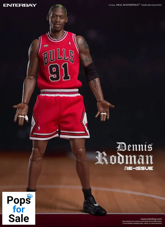 NBA Collection Real Masterpiece Actionfigur 1/6 Dennis Rodman Limited Retro Editon 33 cm