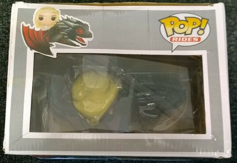 15 Daenerys & Drogon - Rides - Game of Thrones - Funko POP - Box Damaged