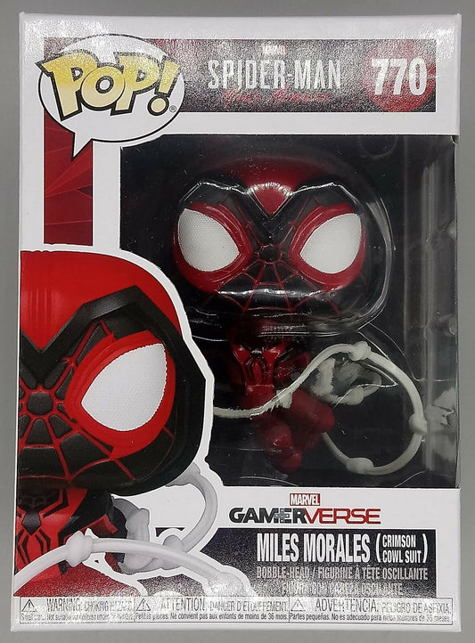 770 Miles Morales (Crimson Cowl Suit) - Spider-Man Funko POP