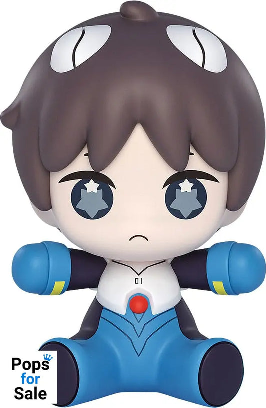 Neon Genesis Evangelion: Rebuild of Evangelion Huggy Good Smile Chibi Figure Shinji Ikari: Plugsuit Ver. 7 cm