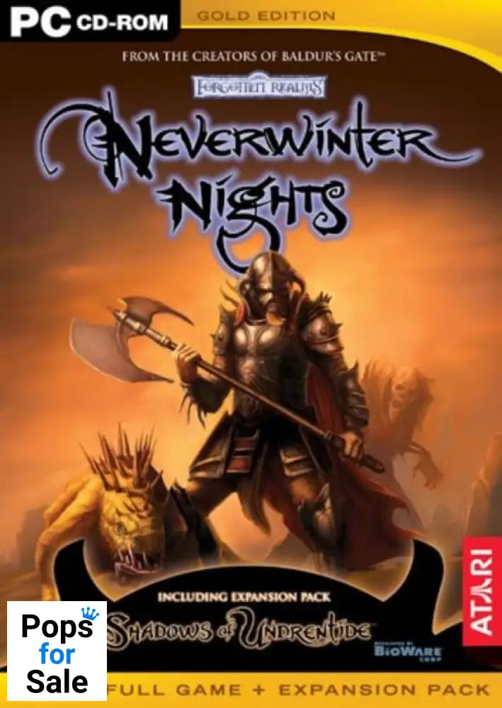Neverwinter Nights & Shadows of Undrentide Gold