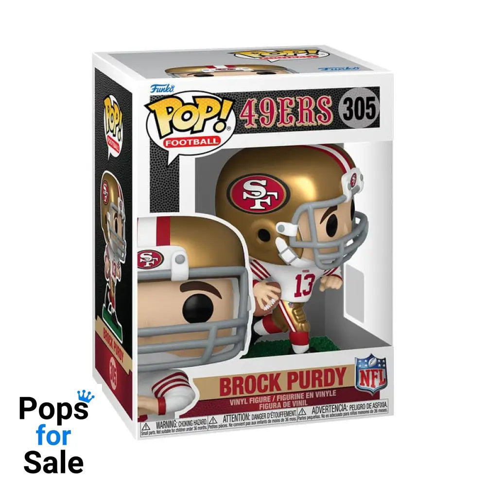 NFL: Legends POP! Sports Vinyl Figure 49ers- Brock Purdy 9 cm