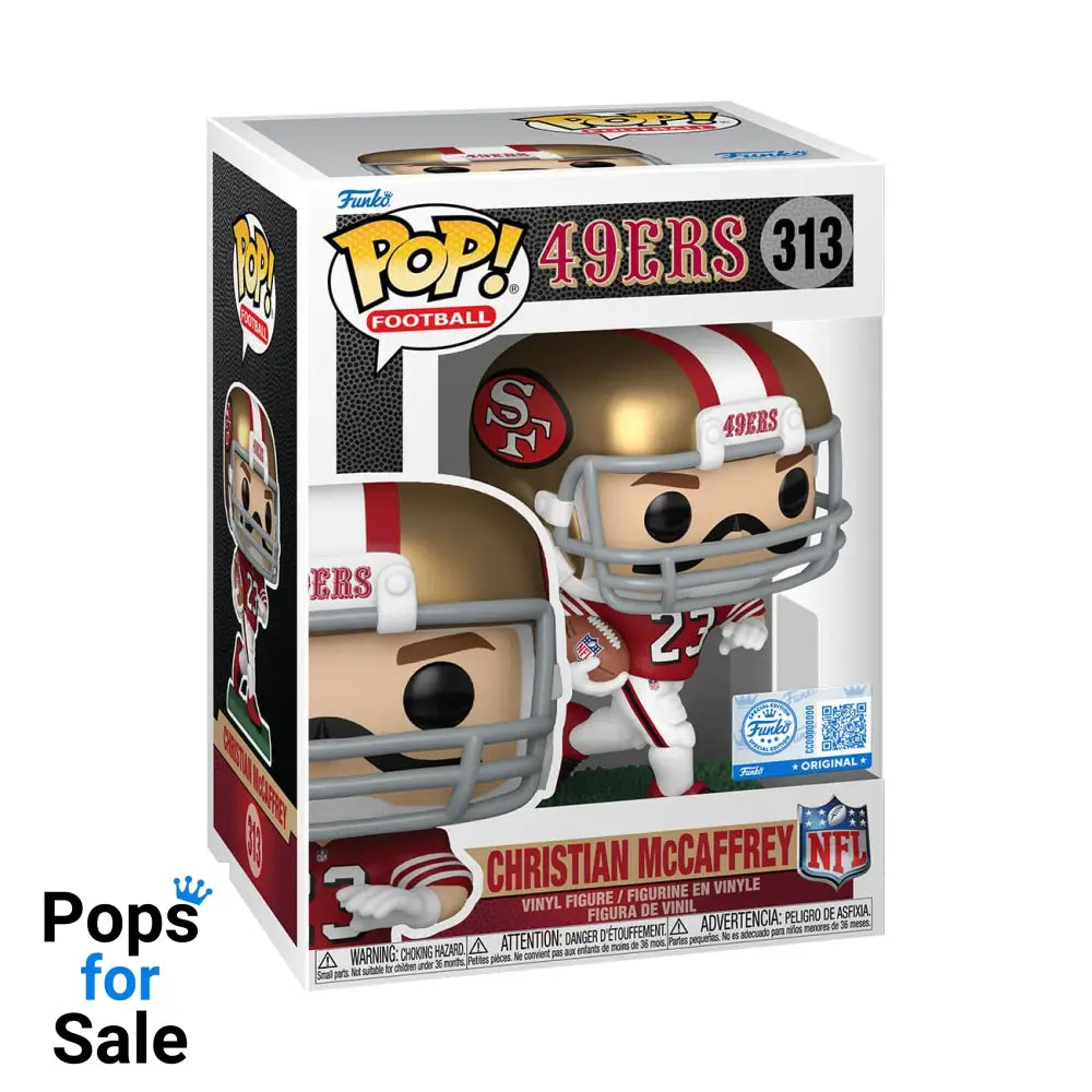 NFL: Legends POP! Sports Vinyl Figure 49ers- Christian McCaffrey (TB) 9 cm