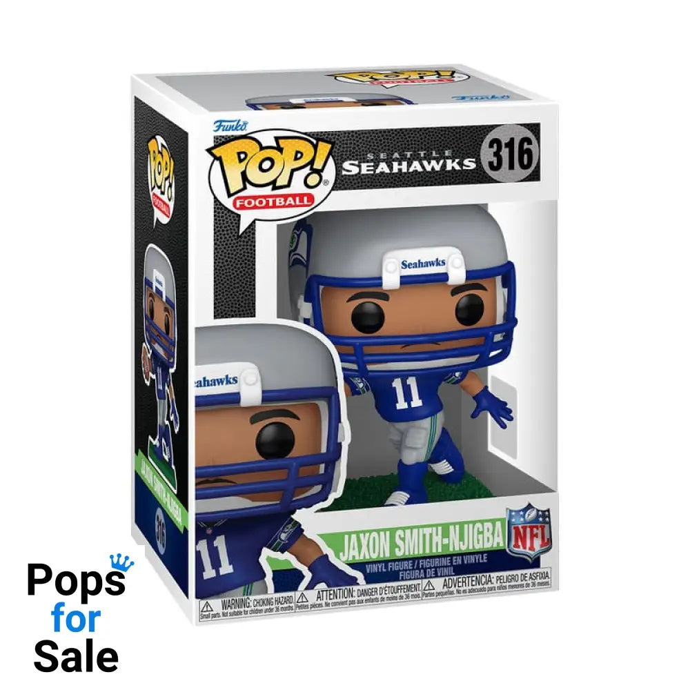 NFL: Legends POP! Sports Vinyl Figure Seattle Seahawks - Jaxon Smith-Njigba 9 cm