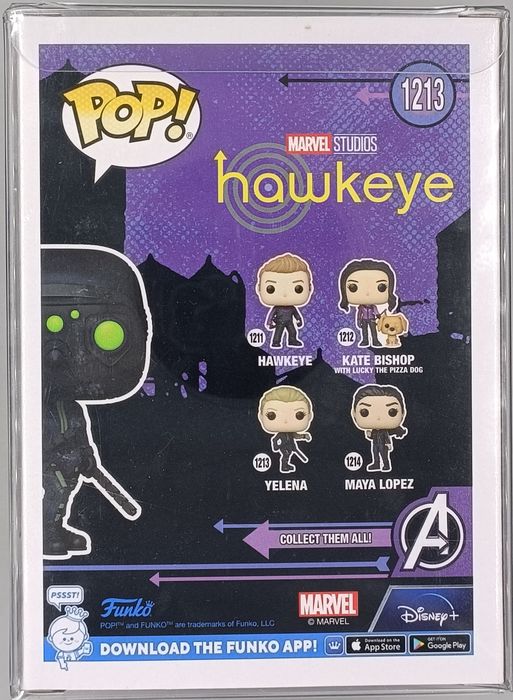1213 Yelena (Masked) Chase - Marvel Hawkeye Funko POP