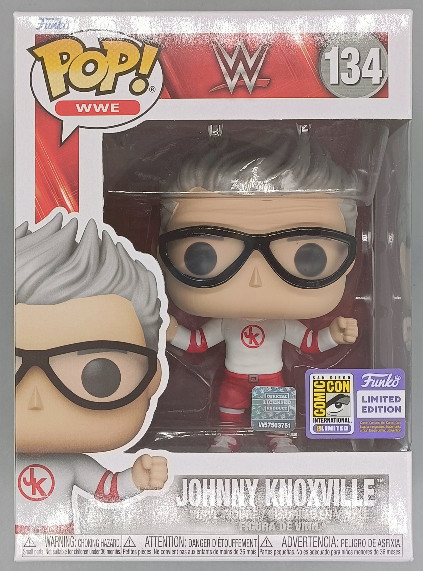 #134 Johnny Knoxville - WWE Comic Con Exclusive 2023 Funko POP