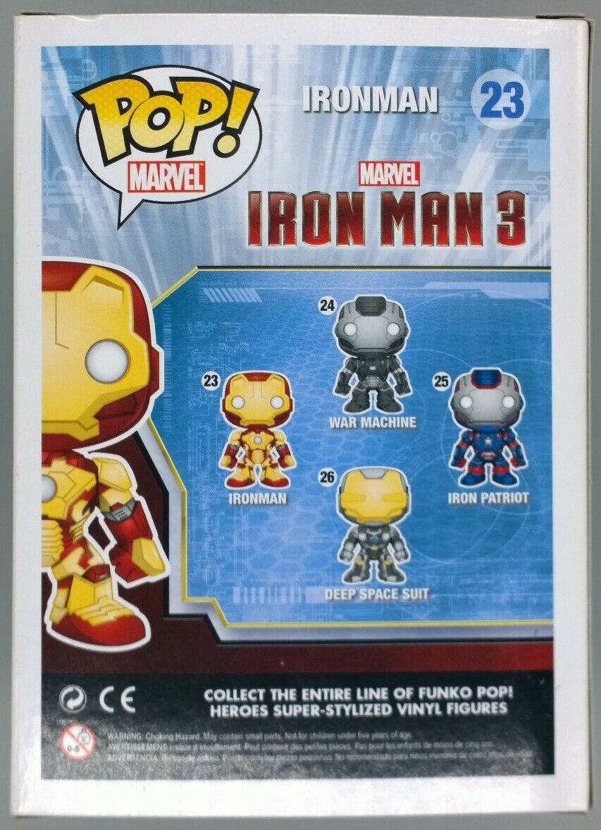 #23 Iron Man - Marvel Iron Man 3 Funko POP