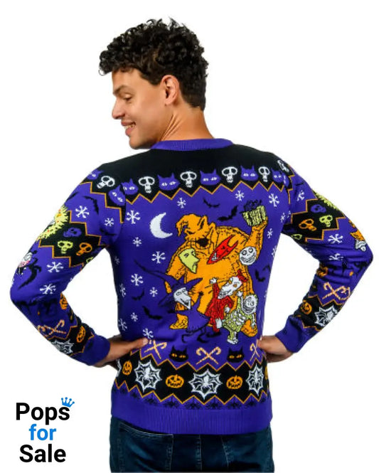 Nightmare Before Christmas: Jack and Sally Christmas Jumper (Size: XS)