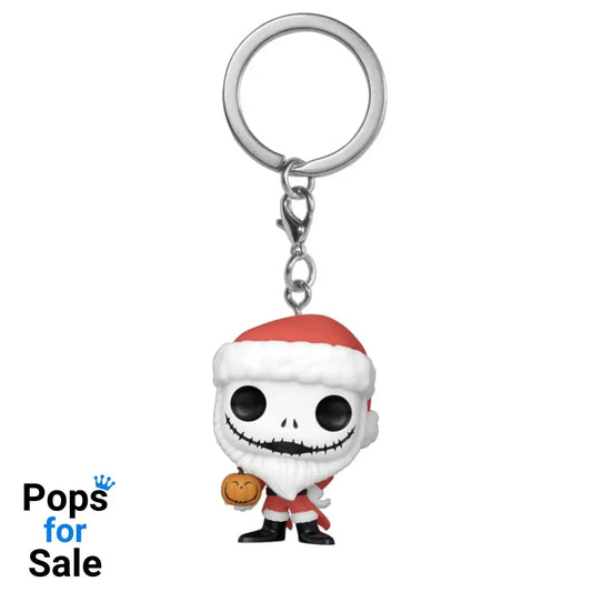 Nightmare before Christmas POP! Vinyl Keychains 4 cm Santa Jack w/Jackolantern Display (12)