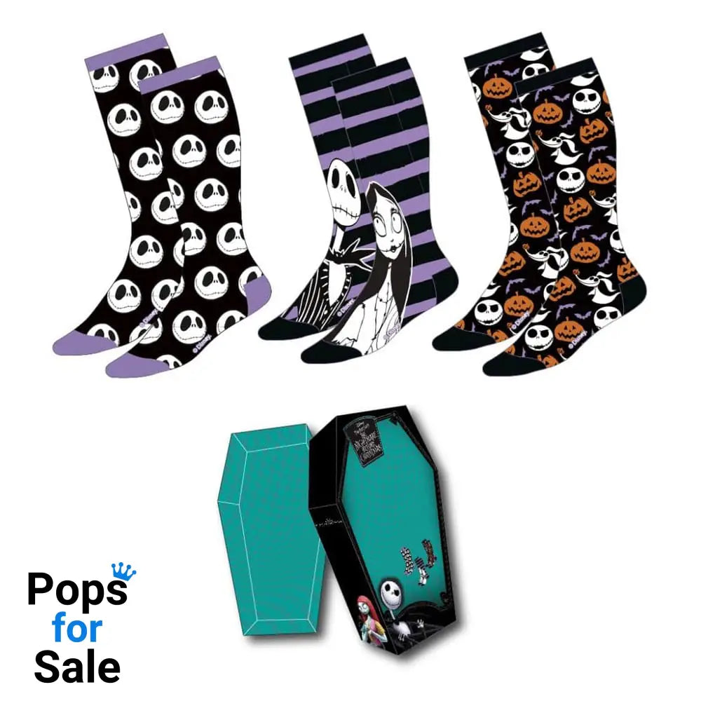 Nightmare before Christmas Socks 3-Pack 38-45