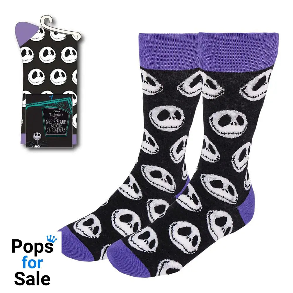 Nightmare before Christmas Socks Jack´s Face Purple 38-45 Footwear