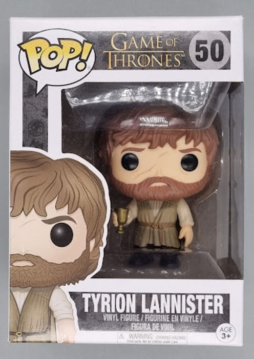 #50 Tyrion Lannister (Essos) - Game of Thrones - Box Damaged Funko POP