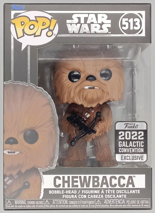 #513 Chewbacca - Star Wars - 2022 Con Funko POP
