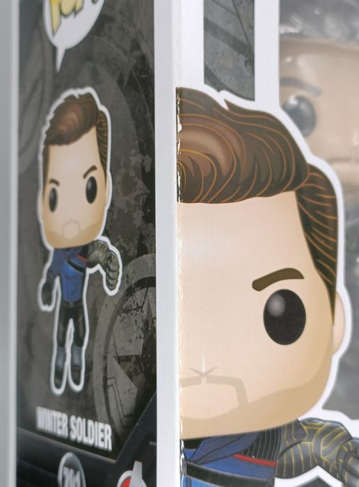 701 Winter Soldier Marvel The Falcon and The Winter Soldier Box Damaged Funko POP