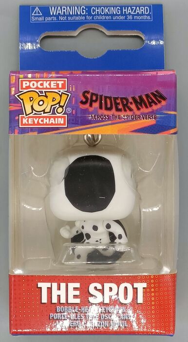 The Spot - Funko Keychain - Spider-Man: Across the Spiderverse Funko POP - Brand New