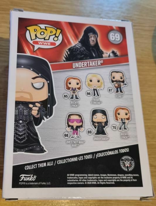 #69 The Undertaker (Hooded) - Glow - WWE Funko POP