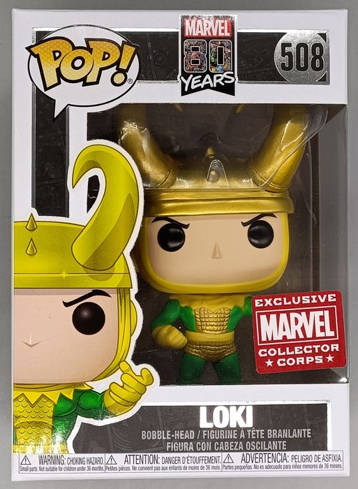#508 Loki (First Appearance) - Marvel MCC Funko POP
