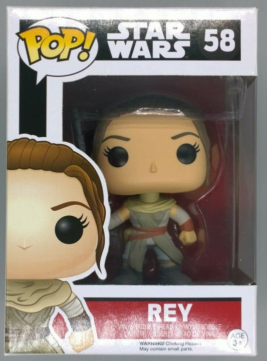 58 Rey - Star Wars The Force Awakens Funko POP
