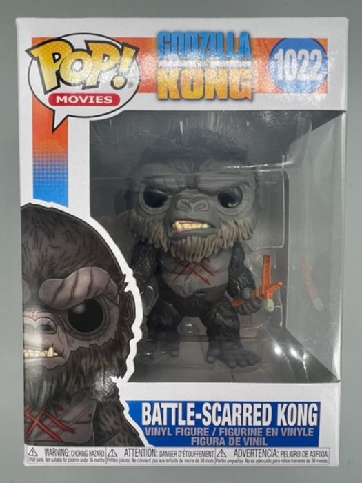 #1022 Battle-Scarred Kong - Godzilla vs Kong Funko POP