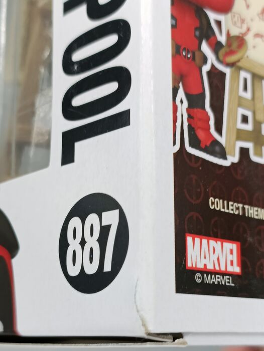 #887 Artist Deadpool - Marvel - Box Damaged Funko POP