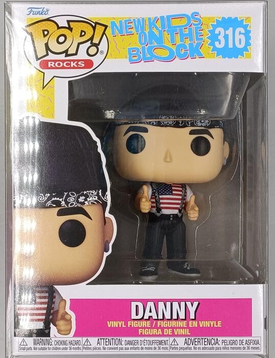 316 Danny Rocks - New Kids on the Block - Funko POP - Box Damaged