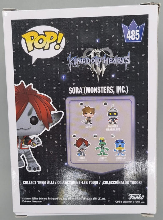 #485 Sora (Monsters Inc.) - Flocked Disney - Kingdom Hearts Funko POP