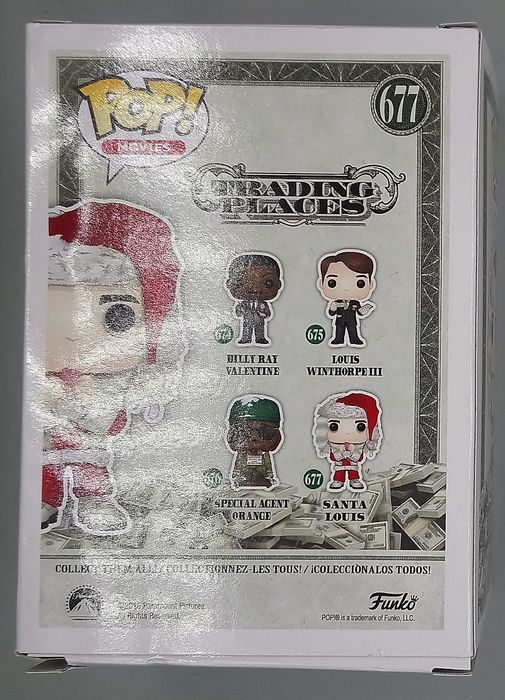 677 Santa Louis - Trading Places - Funko POP - Box Damaged