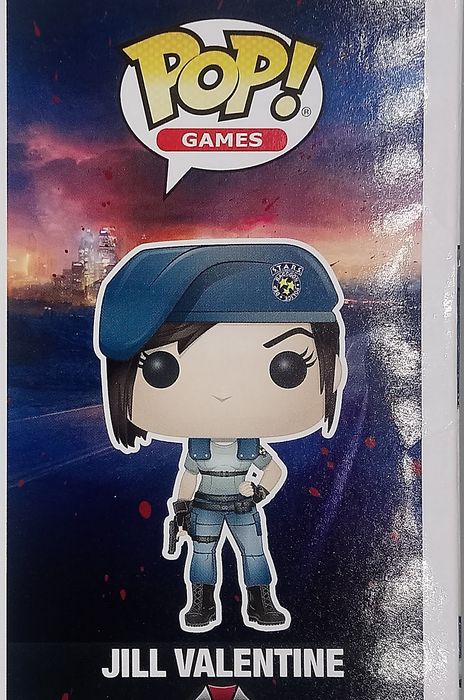 155 Jill Valentine - Resident Evil - Box Damaged Funko POP