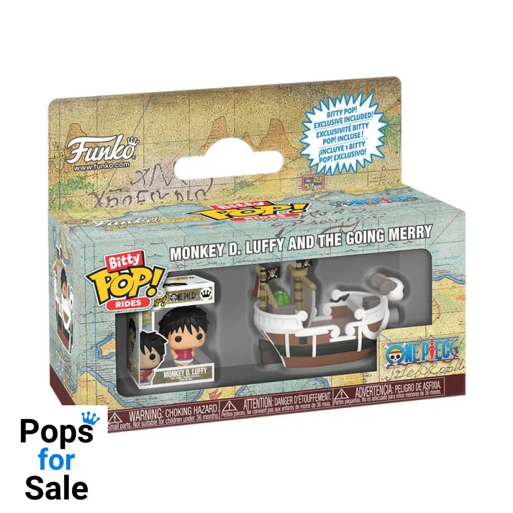 One Piece Bitty POP! Ride Vinyl Figure Going Merry w/Luffy 2,5 cm