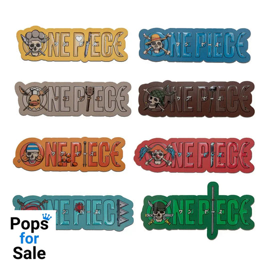 One Piece Fridge Magnet 8-Pack Title Sequence