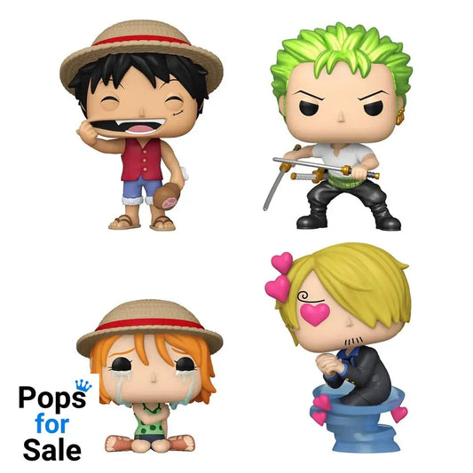 One Piece POP! Animation Vinyl Figure 4-Pack Refresh 4PK(EMEA) 9 cm