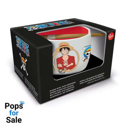 One Piece Ramen Bowl with Chopsticks Classic