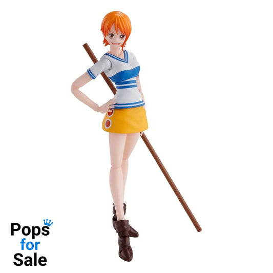 One Piece S.H. Figuarts Action Figure Nami Romance Dawn 14 cm