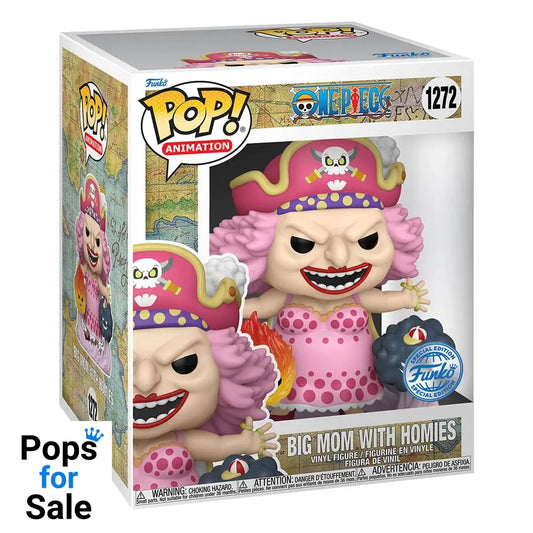 One Piece Super Sized POP! Animation Vinyl Figure Big Mom w/Homies 15 cm