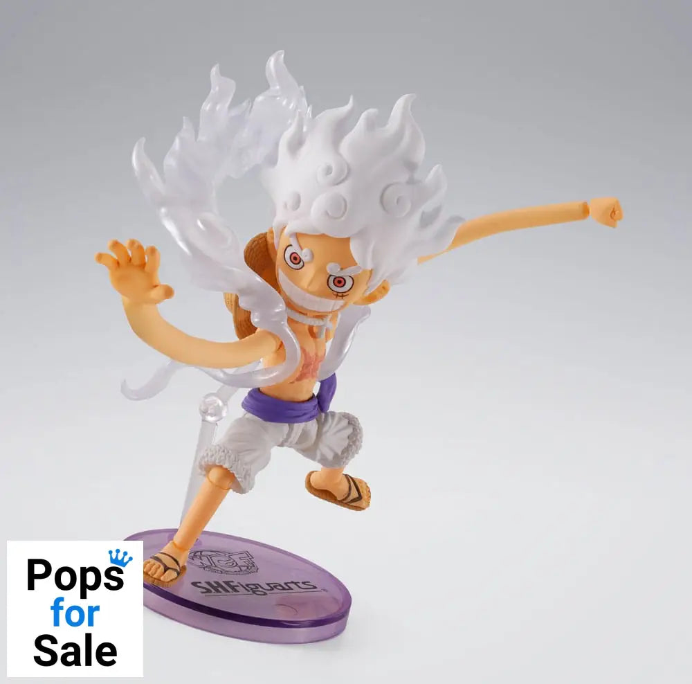 One Piece World Collactable Figures x S.H. Figuarts Action Figure Monkey D. Luffy Gear 5 8 cm Action figures