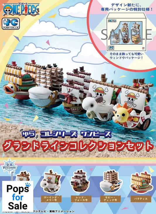 One Piece Yuracolle Series Trading Figure 5-Pack Grand Line 6 cm
