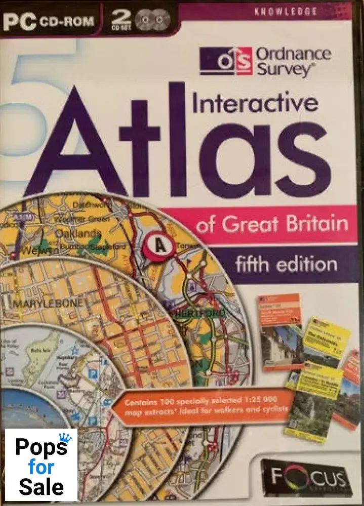 Ordnance Survey Interactive Atlas of GB - 5th Ed.