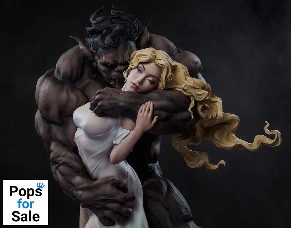 Original Artist Series Statue Beauty and the Beast by Maria Panfilova 46 cm Statues