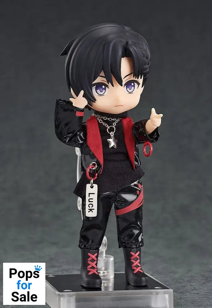 Original Character Accessories for Nendoroid Doll Figures Outfit Set: Idol Outfit - Boy (Deep Red) Action figures