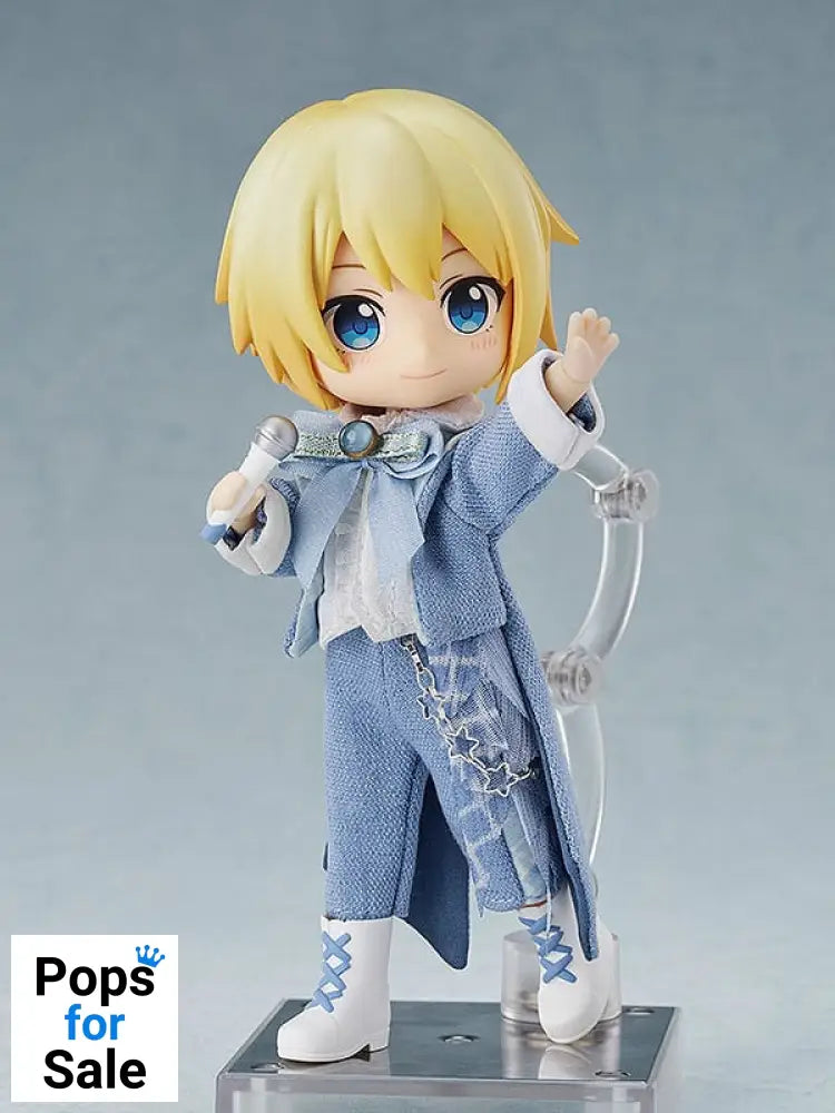 Original Character Accessories for Nendoroid Doll Figures Outfit Set: Idol Outfit - Boy (Sax Blue) Action figures