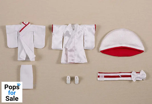 Original Character Accessories for Nendoroid Doll Figures Outfit Set: Shiromuku