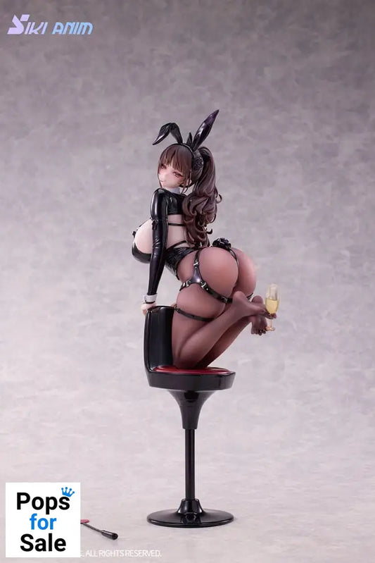 Original Character PVC Statue 1/6 Champagne and Bunny Girl Rose Black Stocking Ver. 31 cm