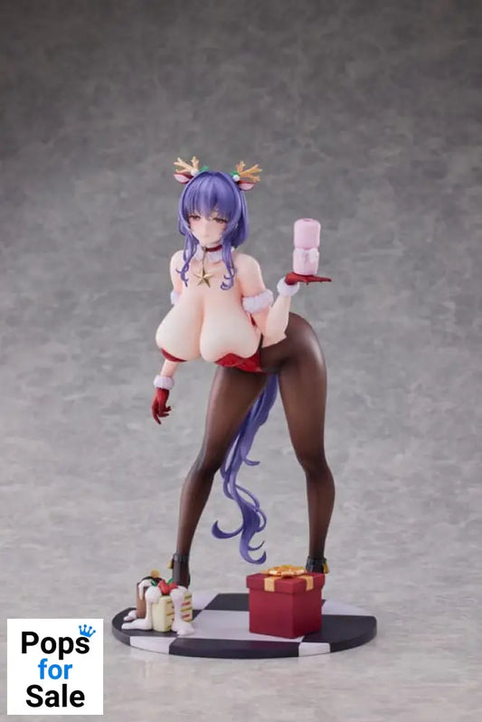 Original Character PVC Statue 1/6 Succubus Homestay Shiori Sakuma Christmas Costume Special Ver. Bonus Limited Edition 27 cm