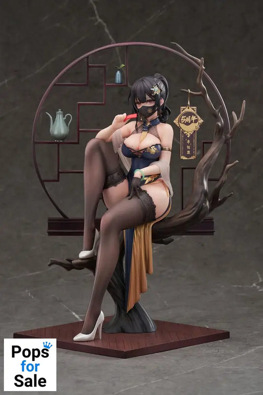 Original Character PVC Statue 1/7 Xiami China Dress Genboku Ver. 26 cm