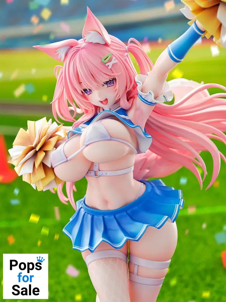 Original Character Statue 1/5 Kemomimi Cheer Girl illustration by Yatanuki Kei 35 cm